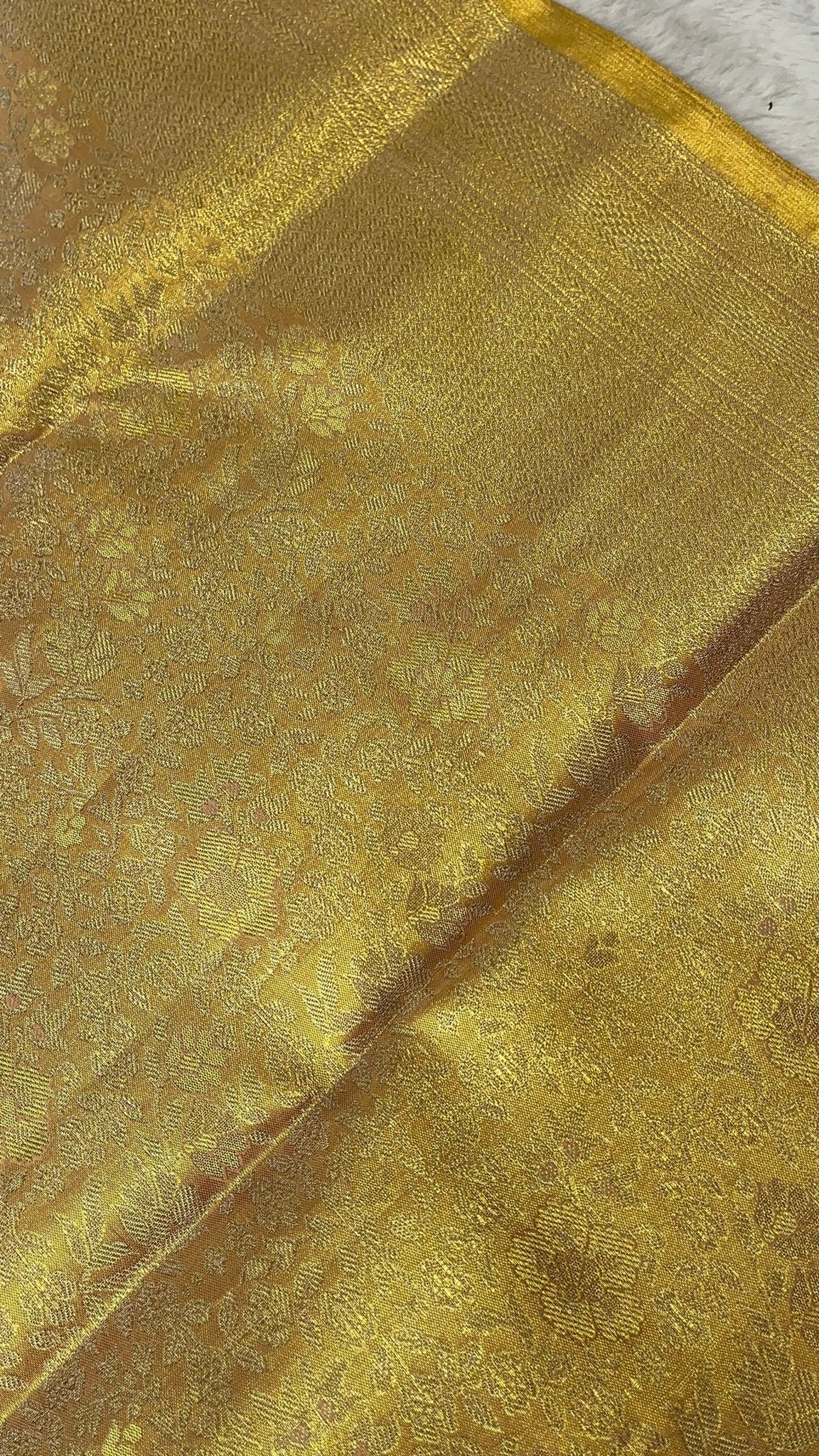 Pure Bridal Tissue Silk Saree - Kanjeevaram Silk Mandir
