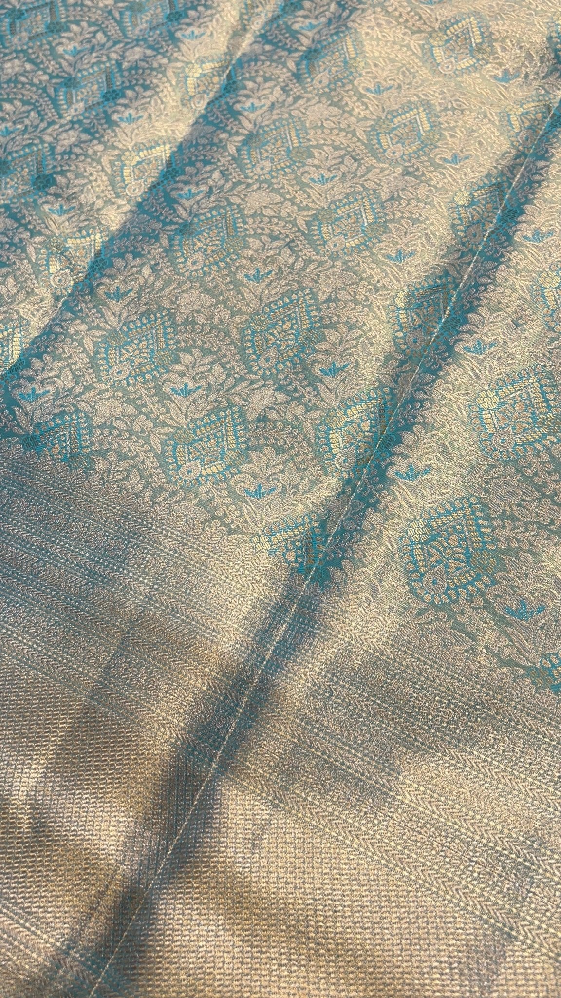 Pure Bridal Tissue Silk Saree - Kanjeevaram Silk Mandir