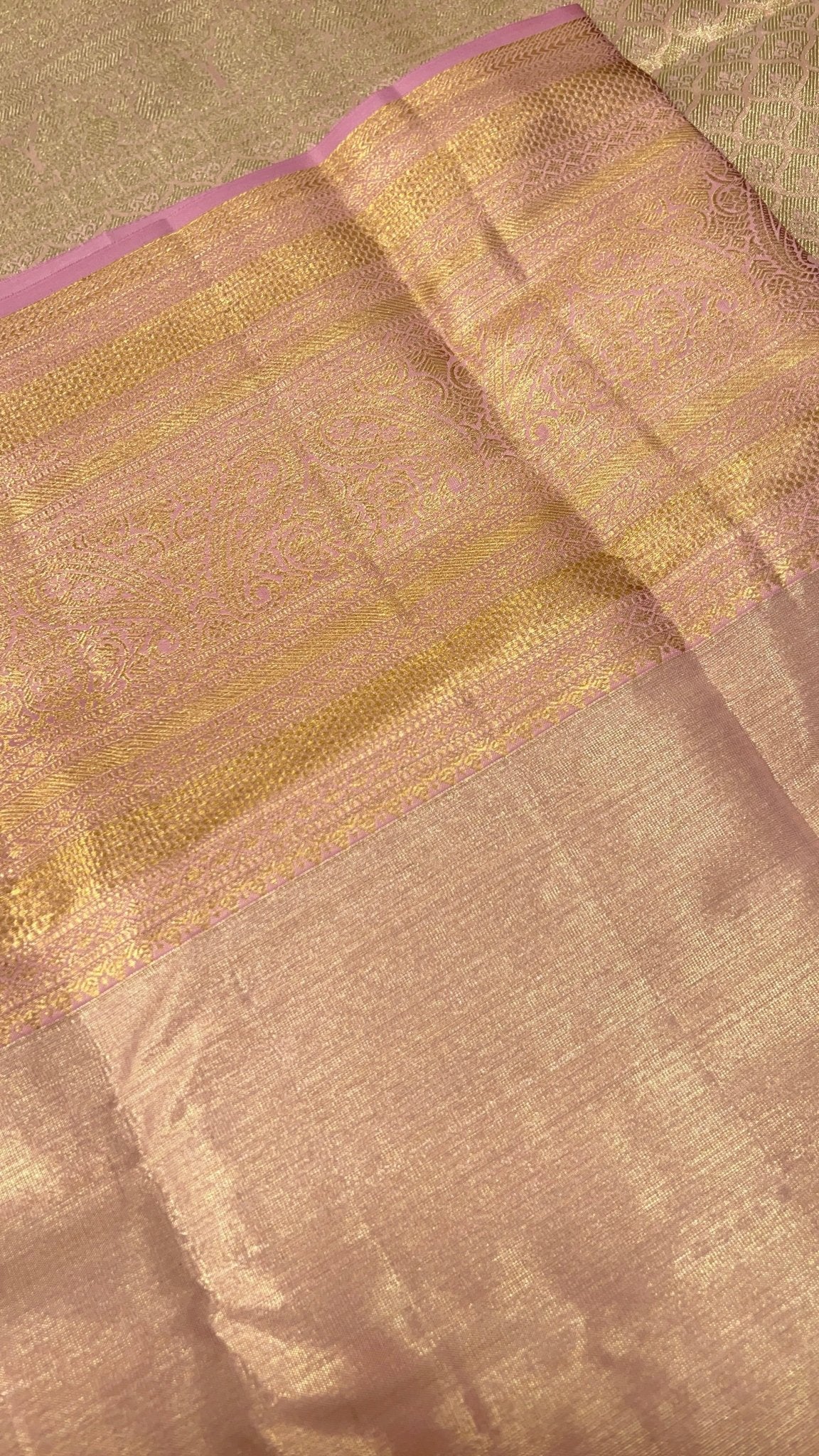 Pure Bridal Tissue Silk Saree - Kanjeevaram Silk Mandir