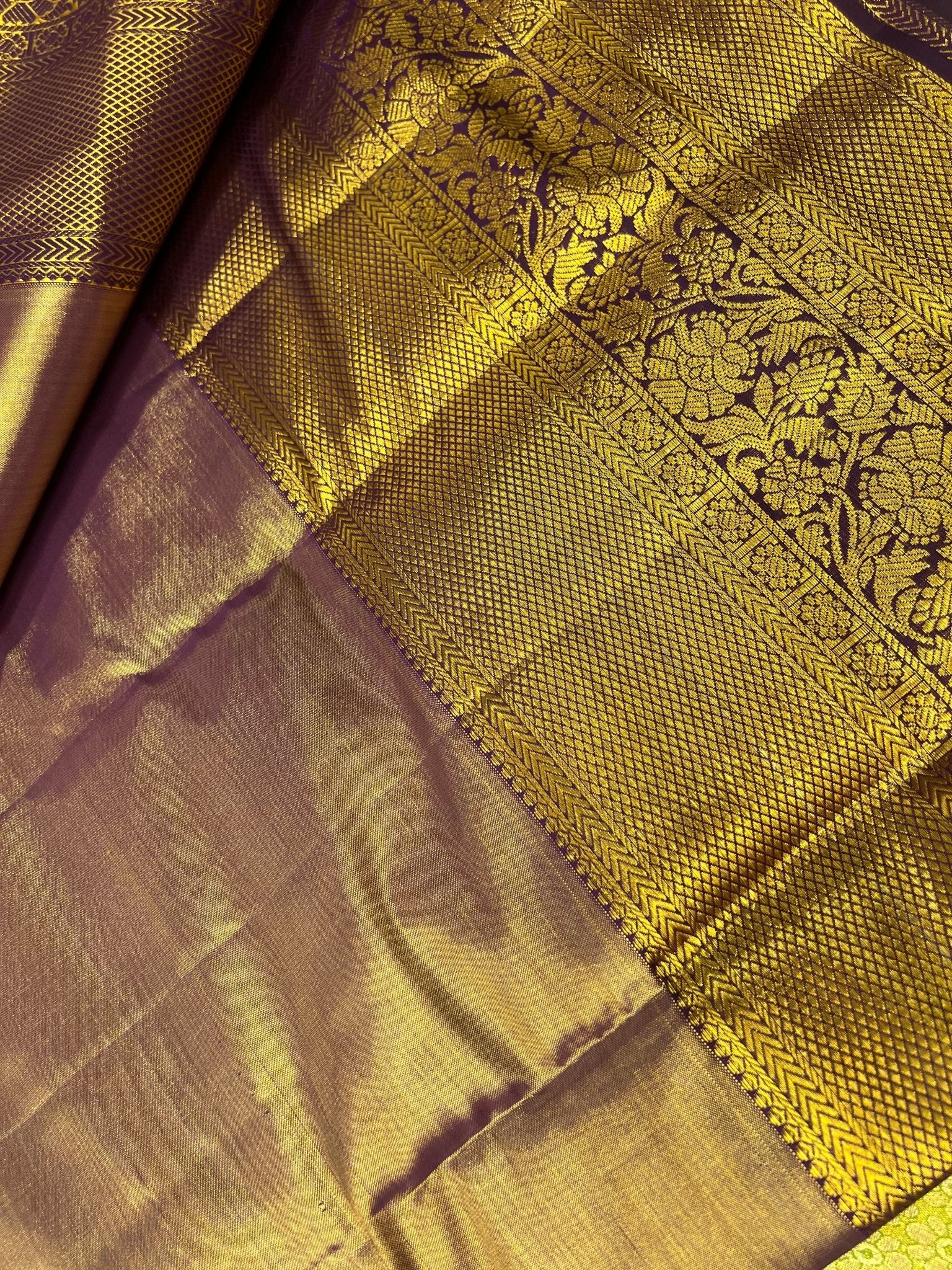 Pure Bridal Tissue Silk Saree - Kanjeevaram Silk Mandir