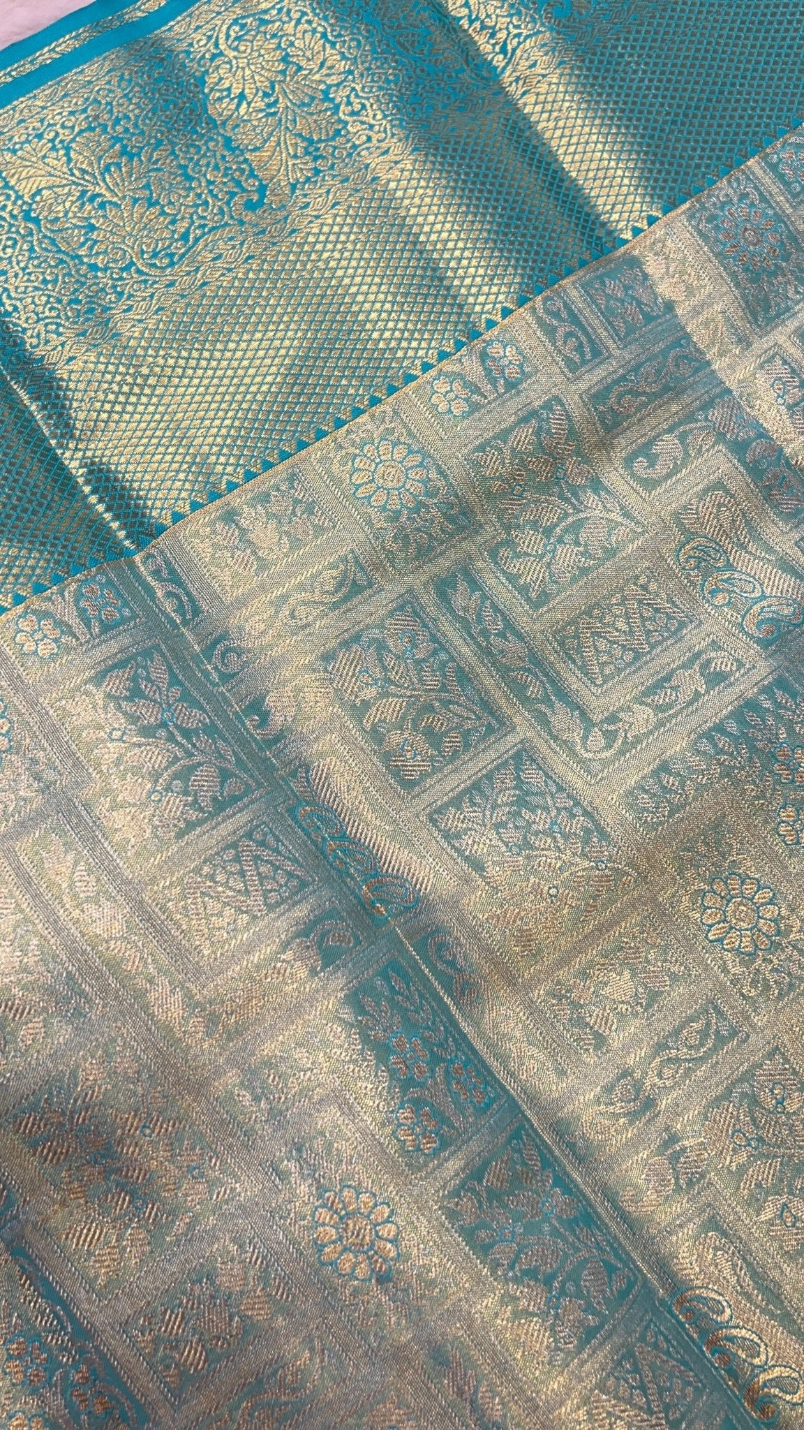 Pure Bridal Tissue Silk Saree - Kanjeevaram Silk Mandir