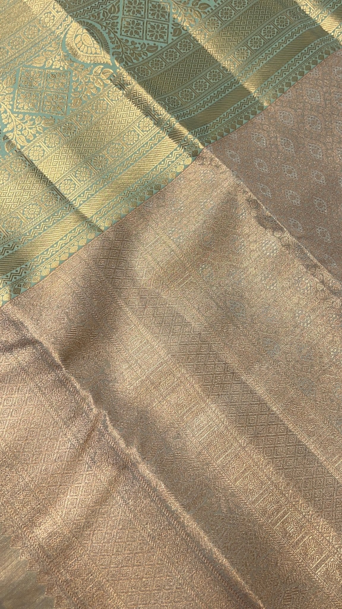 Pure Bridal Tissue Silk Saree - Kanjeevaram Silk Mandir