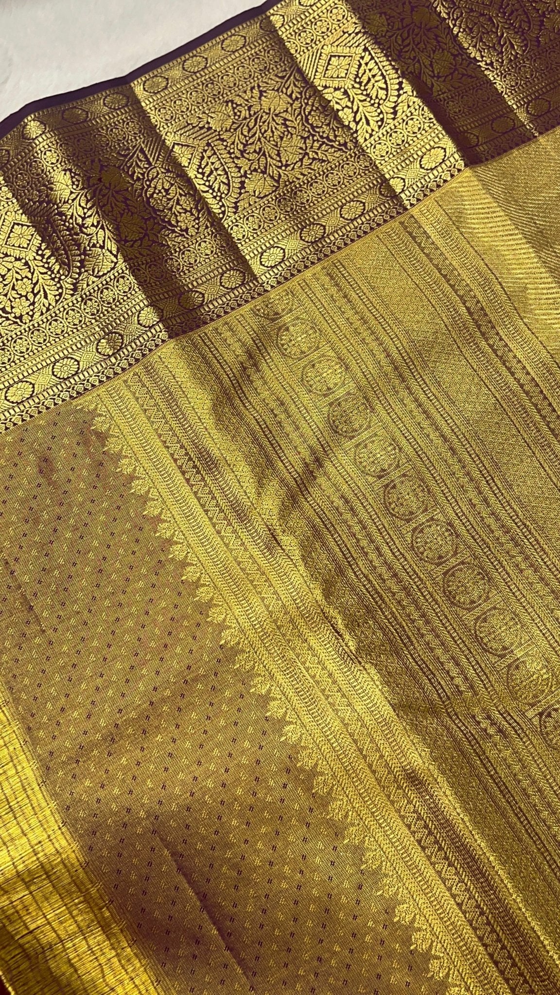 Pure Bridal Tissue Silk Saree - Kanjeevaram Silk Mandir