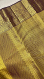 Pure Bridal Tissue Silk Saree - Kanjeevaram Silk Mandir