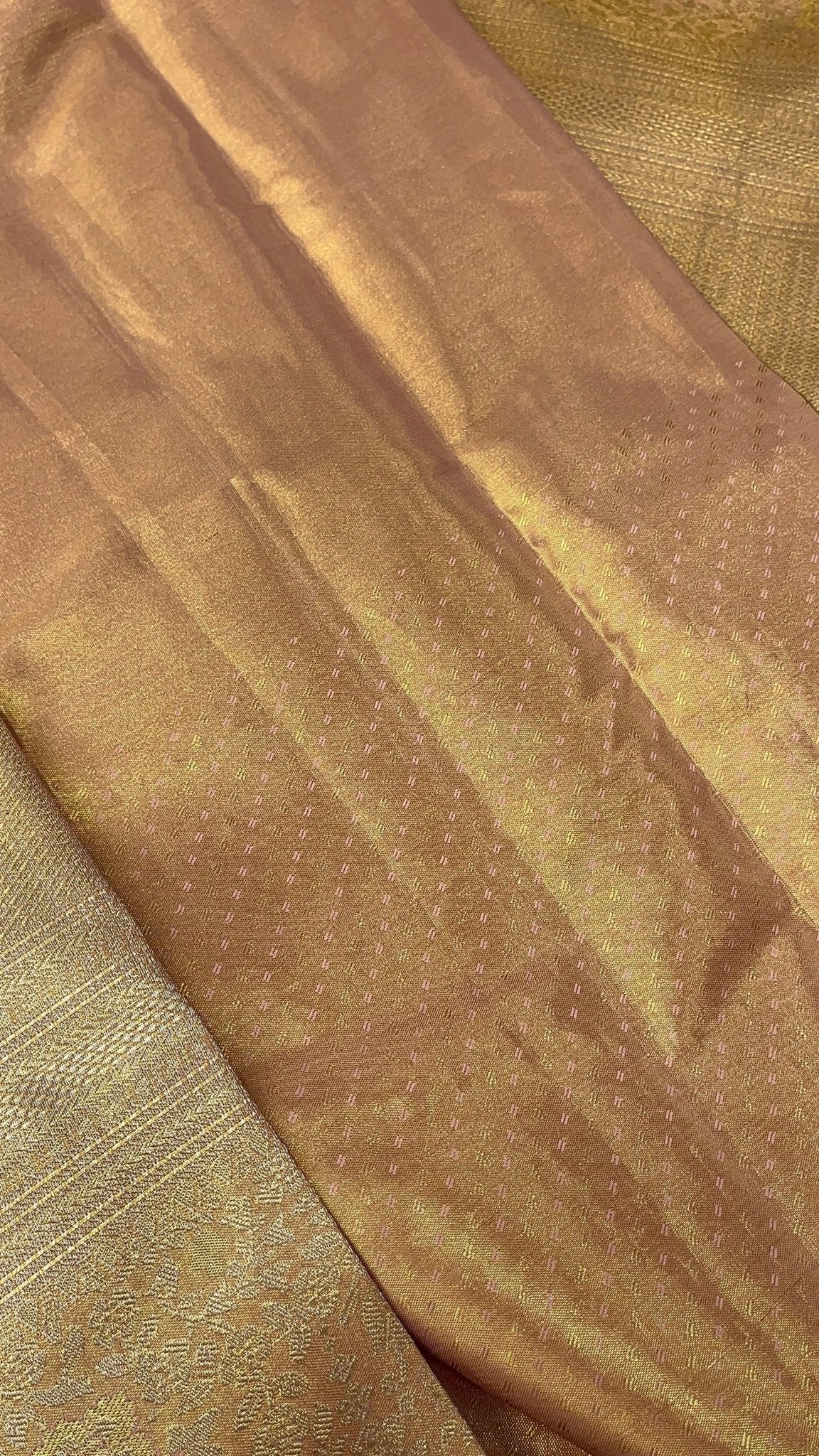Pure Bridal Tissue Silk Saree - Kanjeevaram Silk Mandir