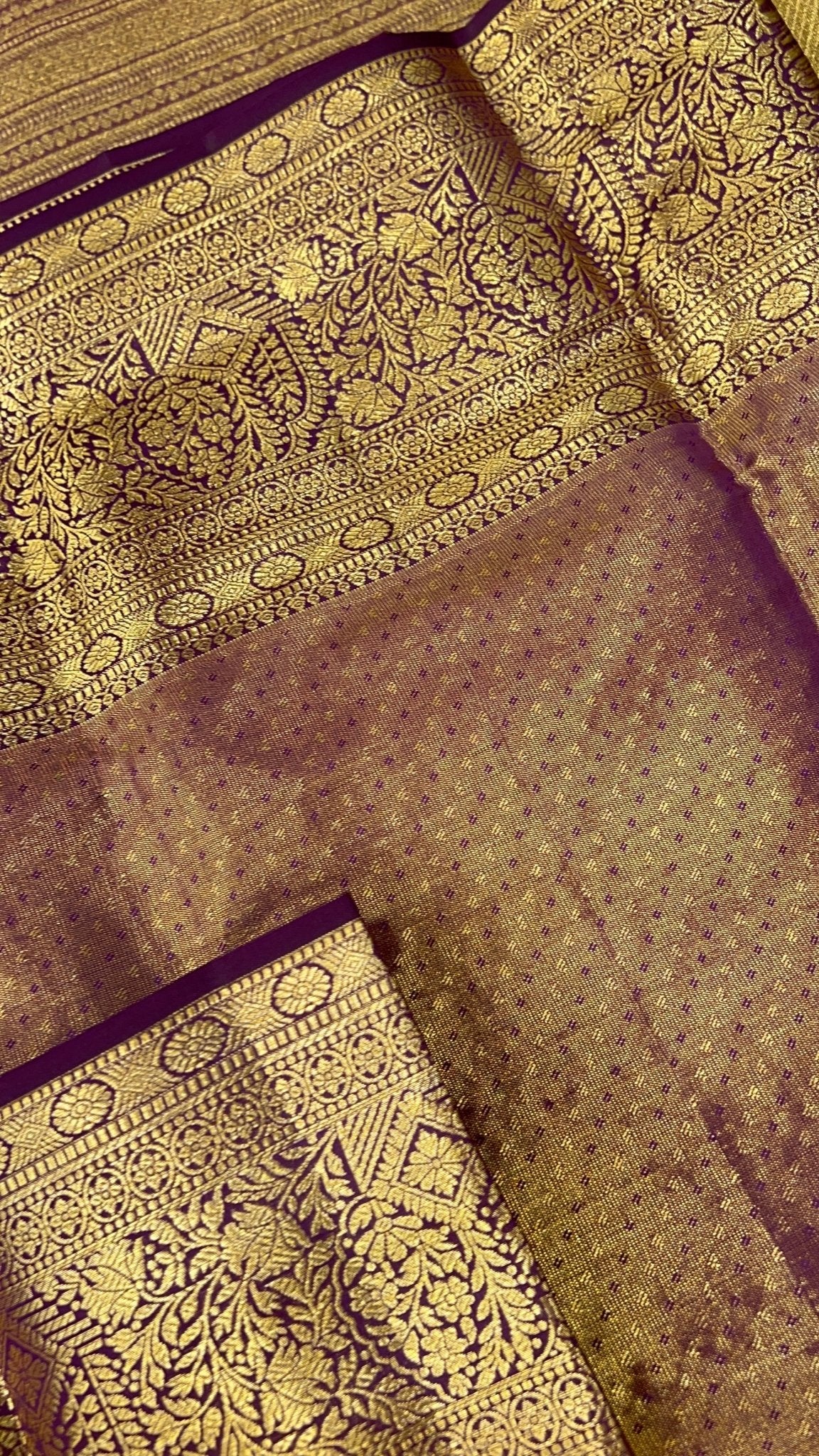 Pure Bridal Tissue Silk Saree - Kanjeevaram Silk Mandir