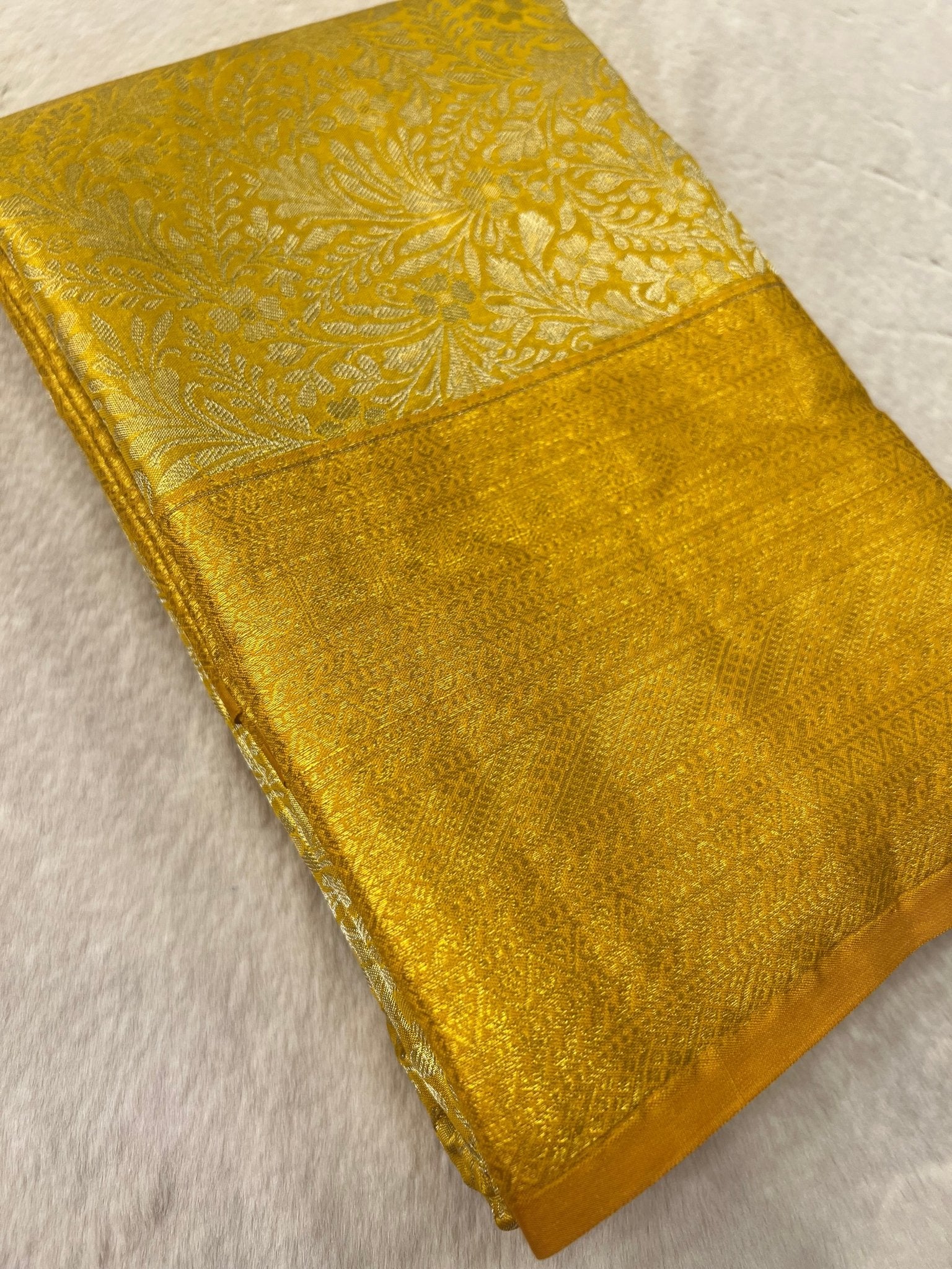 Pure Bridal Tissue Silk Saree - Kanjeevaram Silk Mandir