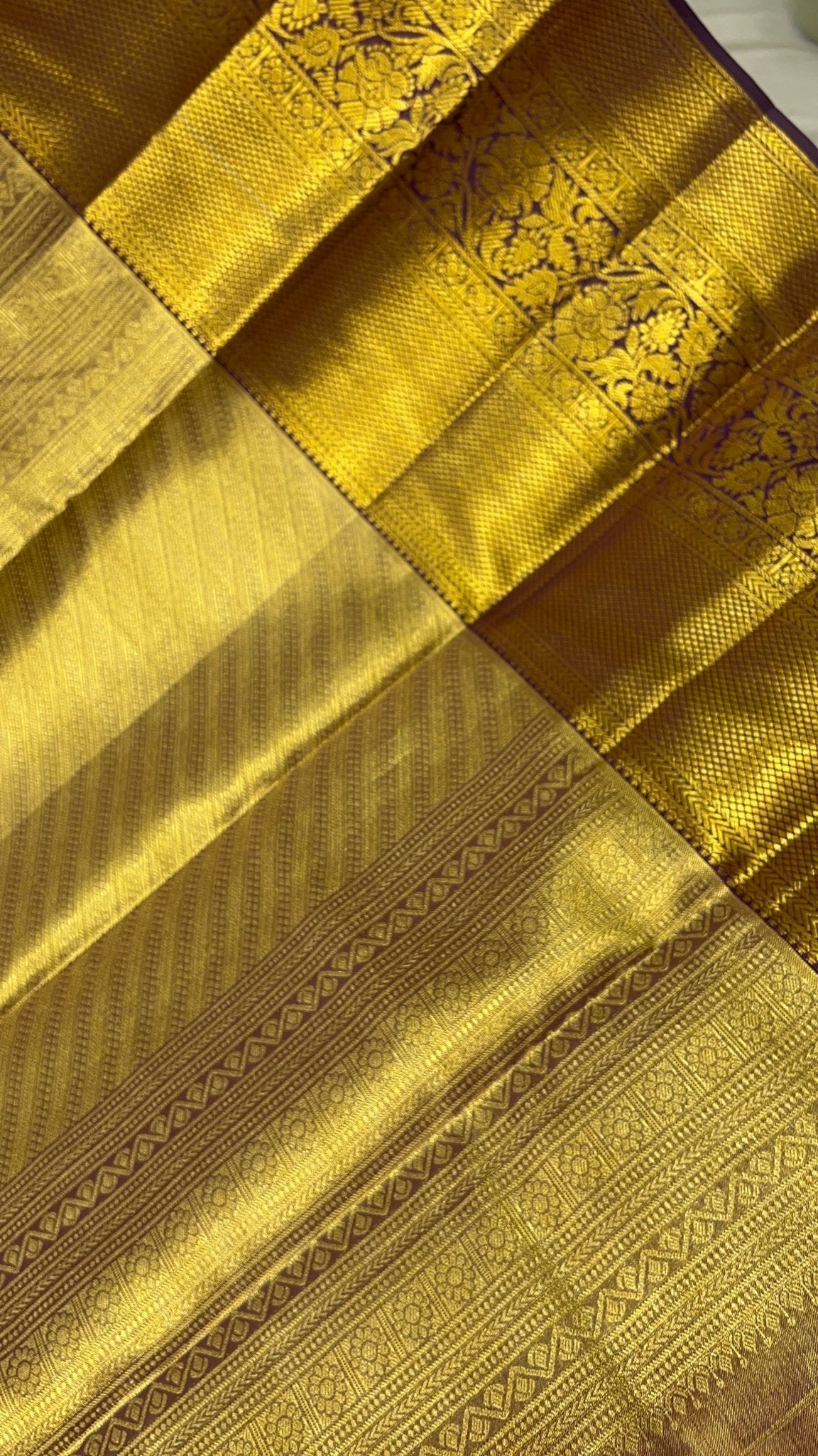 Pure Bridal Tissue Silk Saree - Kanjeevaram Silk Mandir