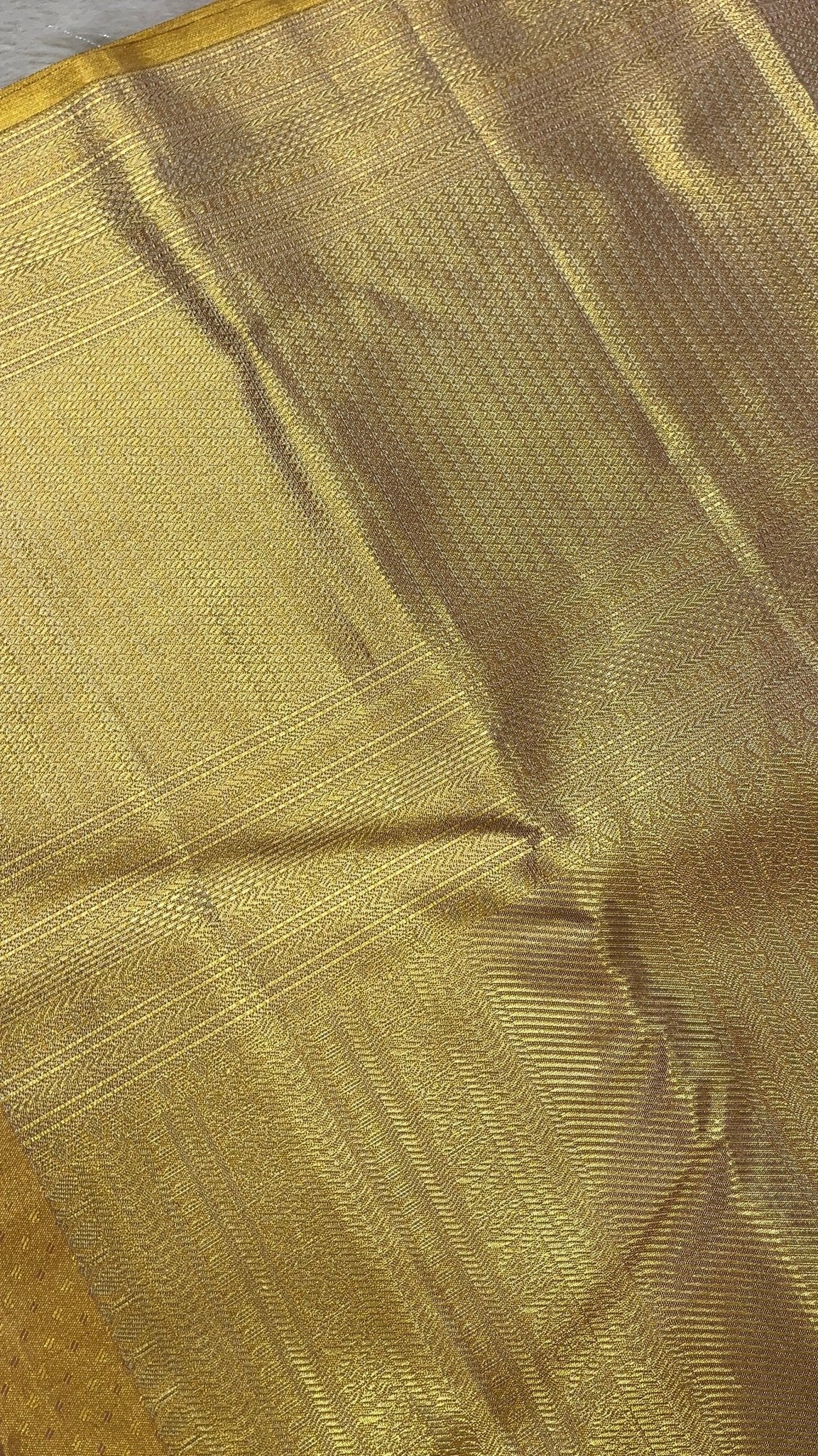 Pure Bridal Tissue Silk Saree - Kanjeevaram Silk Mandir