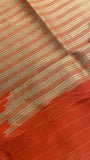 Pure Chinnon saree - Kanjeevaram Silk Mandir
