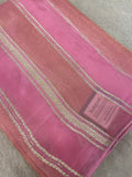 Pure Chinnon Saree - Kanjeevaram Silk Mandir