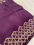 Pure Chinnon Saree - Kanjeevaram Silk Mandir