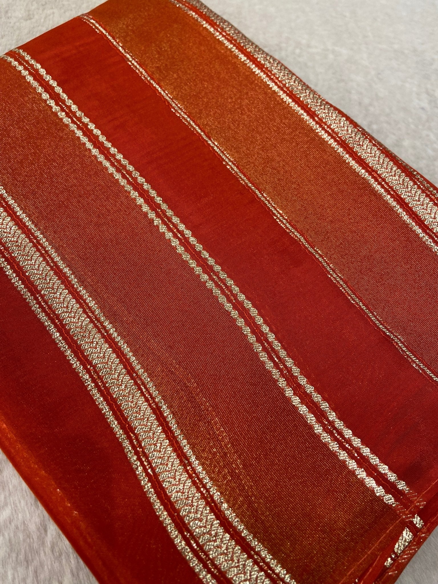 Pure Chinnon Saree🔥 - Kanjeevaram Silk Mandir