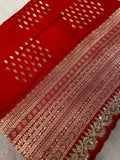 Pure Chinnon Saree - Kanjeevaram Silk Mandir