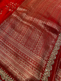 Pure Chinnon Saree - Kanjeevaram Silk Mandir