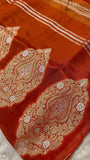Pure Chinnon Saree - Kanjeevaram Silk Mandir