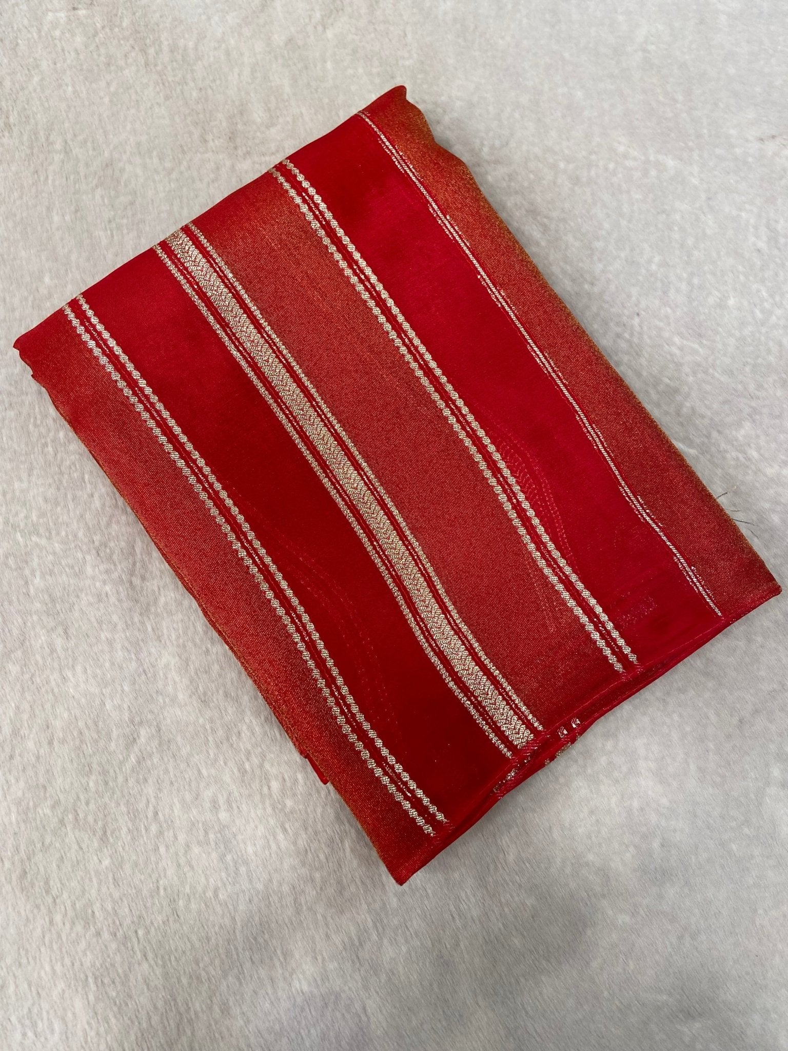 Pure Chinnon Saree♥️ - Kanjeevaram Silk Mandir