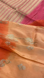 Pure Chinnon saree - Kanjeevaram Silk Mandir