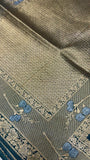 Pure crepe chinnon saree - Kanjeevaram Silk Mandir