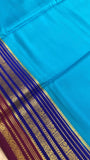 Pure crepe mysore silk saree 100 GSM silk mark certified - Kanjeevaram Silk Mandir