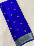 Pure crepe mysore silk saree 120 GSM silk mark certified - Kanjeevaram Silk Mandir