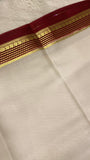 Pure crepe mysore silk saree 70 GSM silk mark certified - Kanjeevaram Silk Mandir