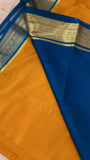 Pure crepe mysore silk saree 80 GSM silk mark certified - Kanjeevaram Silk Mandir