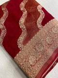Pure Georgette Saree🔻 - Kanjeevaram Silk Mandir