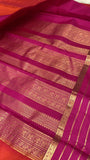 Pure handloom Kanjeevaram silk mark certified saree - Kanjeevaram Silk Mandir