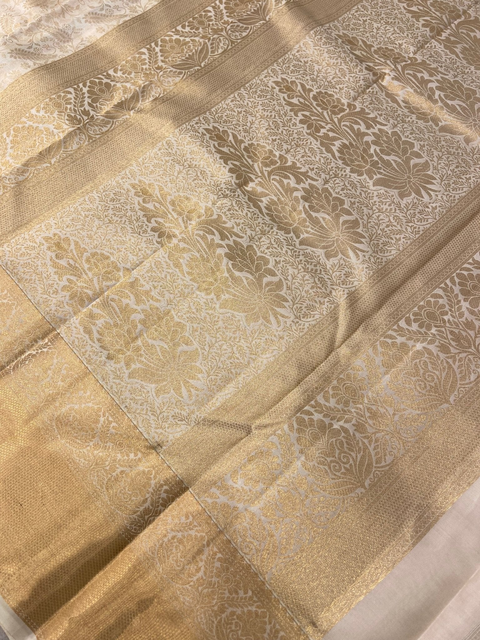 Pure Handloom Kanjeevaram Silk Mark Certified Saree - Kanjeevaram Silk Mandir