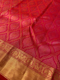 Pure Handloom Kanjeevaram Silk Mark Certified Saree - Kanjeevaram Silk Mandir