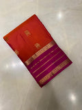 Pure handloom Kanjeevaram silk mark certified saree - Kanjeevaram Silk Mandir