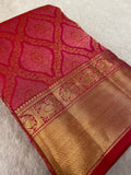 Pure Handloom Kanjeevaram Silk Mark Certified Saree - Kanjeevaram Silk Mandir