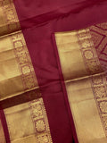Pure Handloom Kanjeevaram Silk Mark Certified Saree - Kanjeevaram Silk Mandir