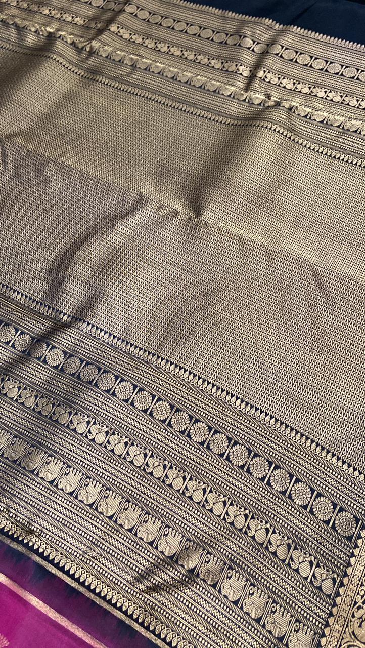 Pure handloom Kanjeevaram silk mark certified saree - Kanjeevaram Silk Mandir