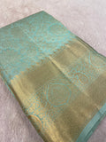 Pure Handloom Kanjeevaram Silk Mark Certified Saree - Kanjeevaram Silk Mandir