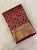 Pure Handloom Kanjeevaram Silk Mark Certified Saree - Kanjeevaram Silk Mandir