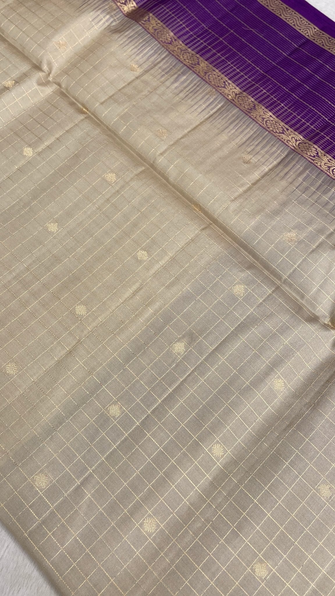Pure Handloom Kanjeevaram Soft Silk Mark Certified Saree - Kanjeevaram Silk Mandir