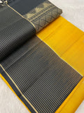 Pure Handloom Kanjeevaram Soft Silk Mark Certified Saree - Kanjeevaram Silk Mandir