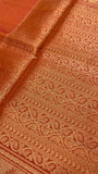 Pure Handloom Kanjeevaram Soft Silk Mark Certified Saree - Kanjeevaram Silk Mandir