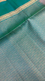 Pure Handloom Kanjeevaram Soft Silk Mark Certified Saree - Kanjeevaram Silk Mandir