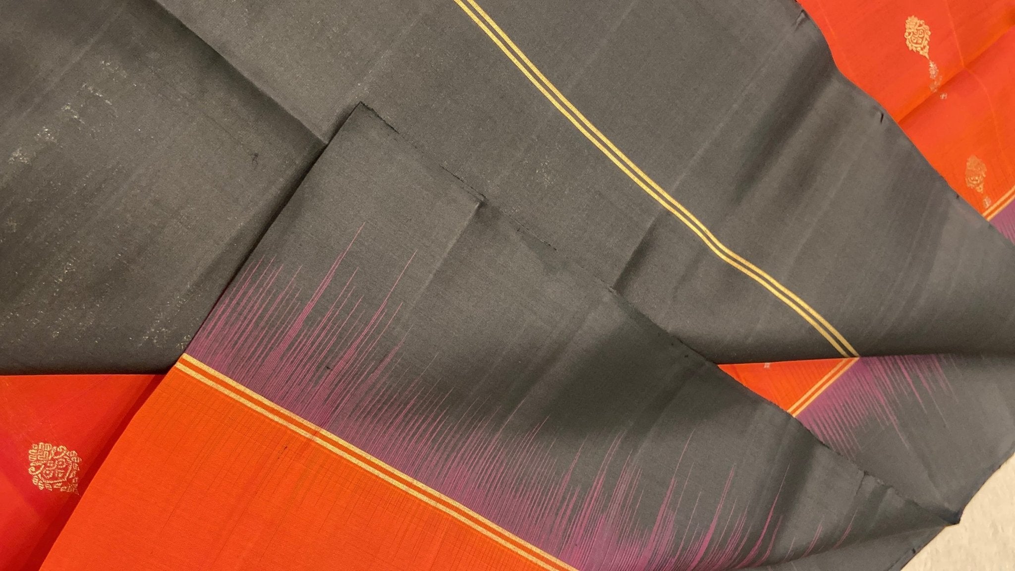 Pure Handloom Kanjeevaram Soft Silk Mark Certified Saree - Kanjeevaram Silk Mandir
