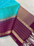 Pure Handloom Kanjeevaram Soft Silk Mark Certified Saree - Kanjeevaram Silk Mandir
