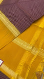Pure Handloom Kanjeevaram Soft Silk Mark Certified Saree - Kanjeevaram Silk Mandir