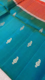 Pure Handloom Kanjeevaram Soft Silk Mark Certified Saree - Kanjeevaram Silk Mandir