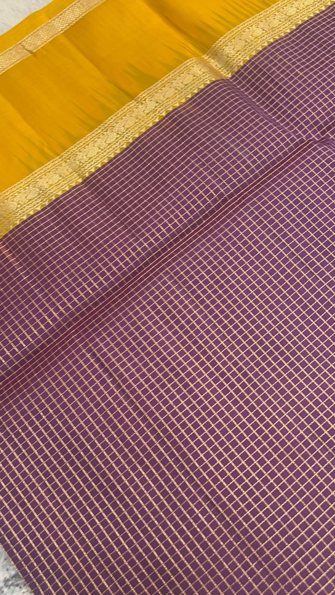 Pure Handloom Kanjeevaram Soft Silk Mark Certified Saree - Kanjeevaram Silk Mandir