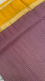 Pure Handloom Kanjeevaram Soft Silk Mark Certified Saree - Kanjeevaram Silk Mandir