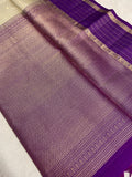 Pure Handloom Kanjeevaram Soft Silk Mark Certified Saree - Kanjeevaram Silk Mandir