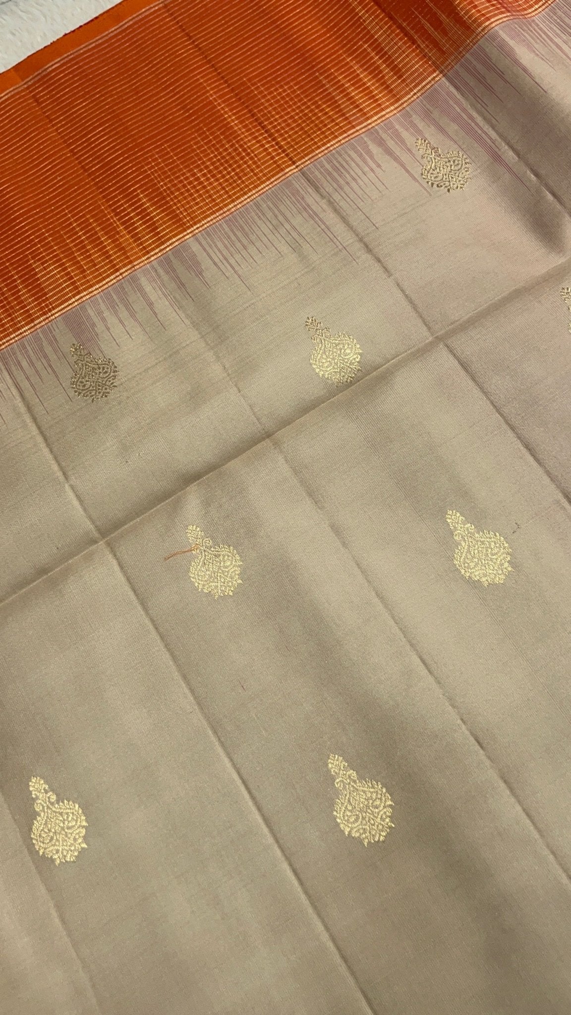 Pure Handloom Kanjeevaram Soft Silk Mark Certified Saree - Kanjeevaram Silk Mandir