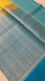 Pure Handloom Kanjeevaram Soft Silk Mark Certified Saree - Kanjeevaram Silk Mandir